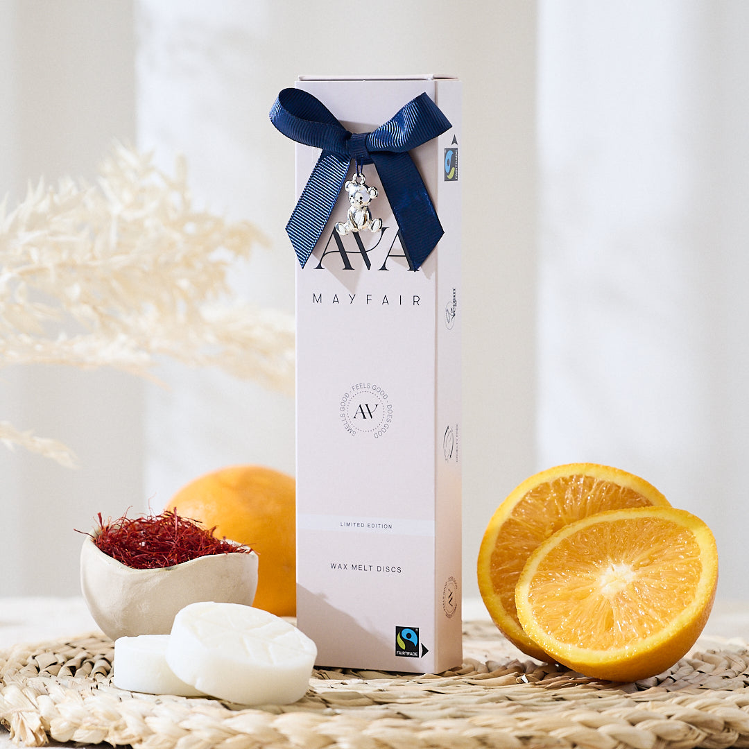 Just Dropped: Ava Mayfair Sweet Orange, Saffron & Amber