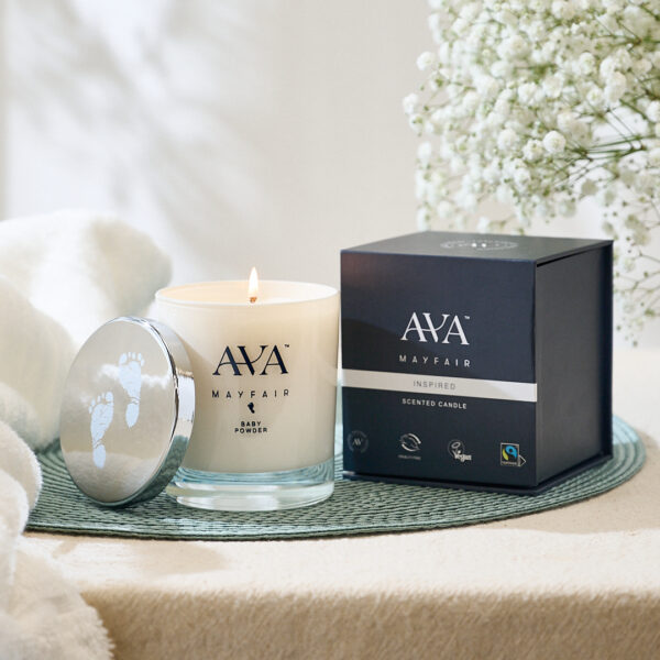 Ava Mayfair Baby Powder 30cl Candle