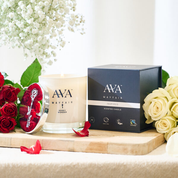 Ava Mayfair Rosey Wonder Candle