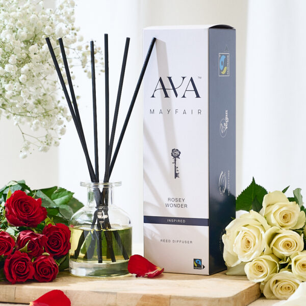 Ava Mayfair Rosey Wonder Reed Diffuser