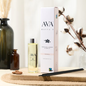 Ava Mayfair Pistachio, Almond & Vanilla Reed Diffuser Refill